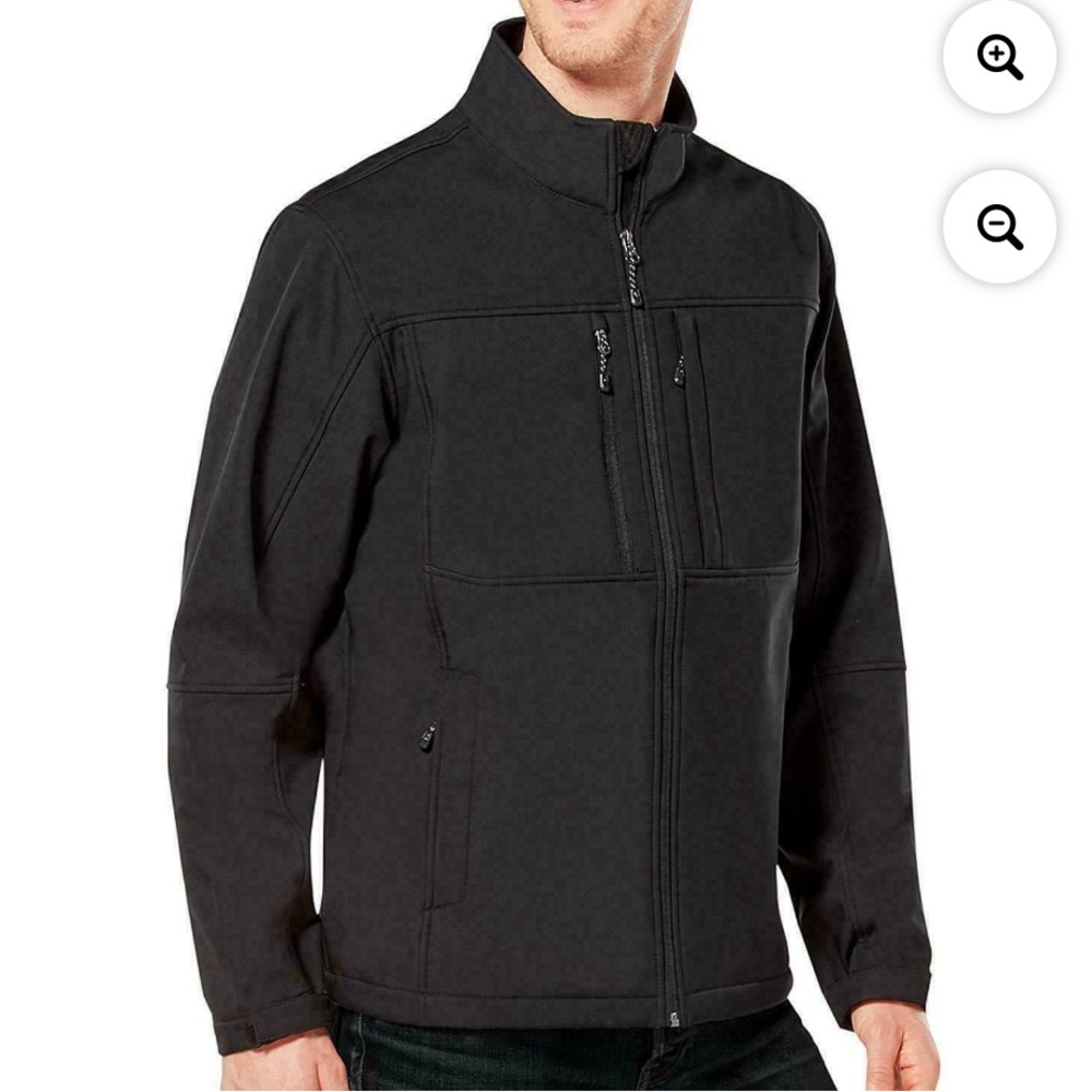 Men's Ultimate Gray Super Softshell Jacket - image 3